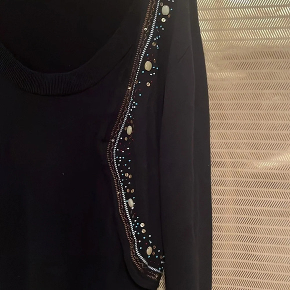 GRAFFITI~ BLOUSE/CARDIGAN~ LARGE - Picture 3 of 5